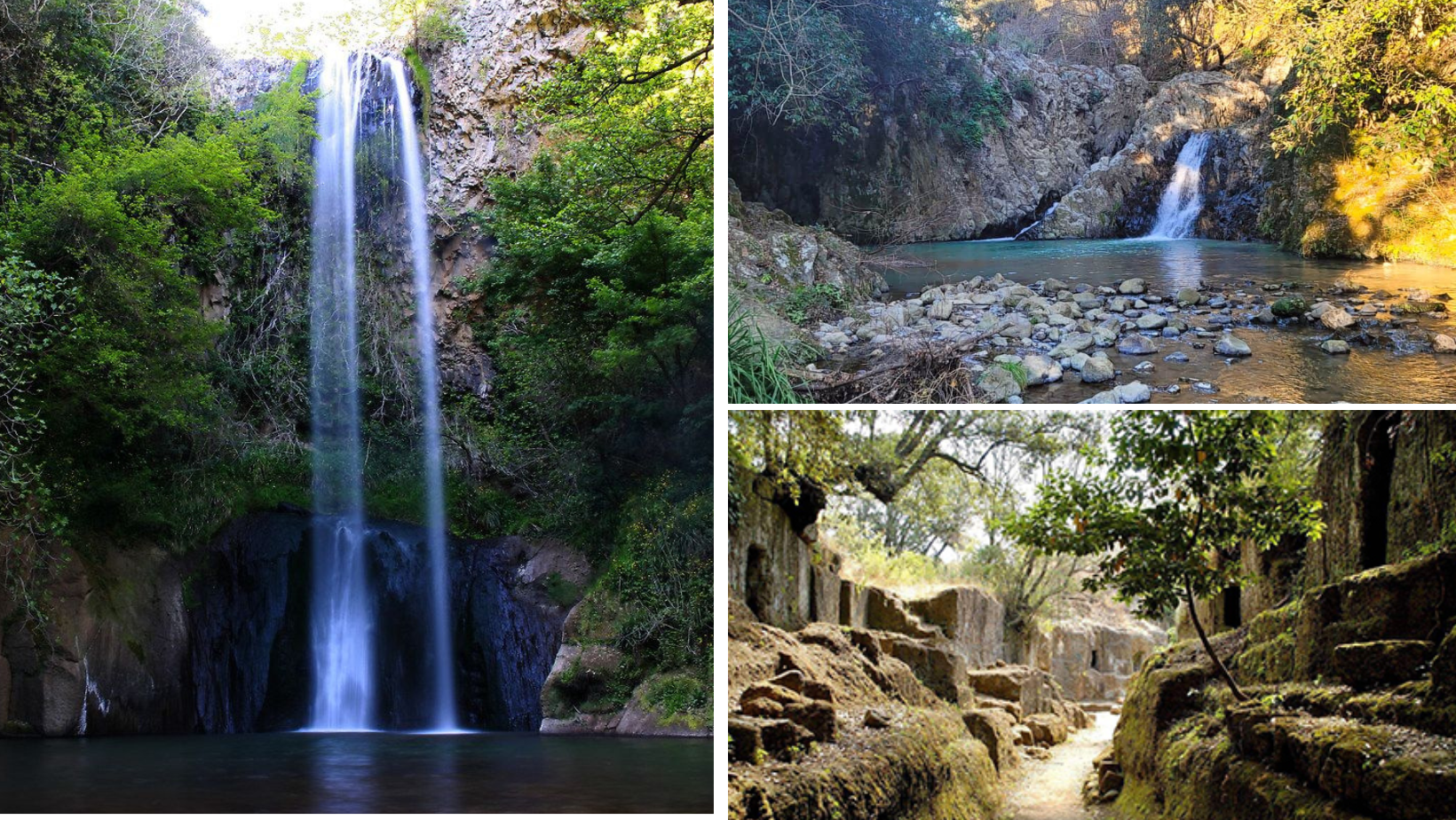 LA VIA DEGLI INFERI E LE CASCATE DI CERVETERI con STARTREKK